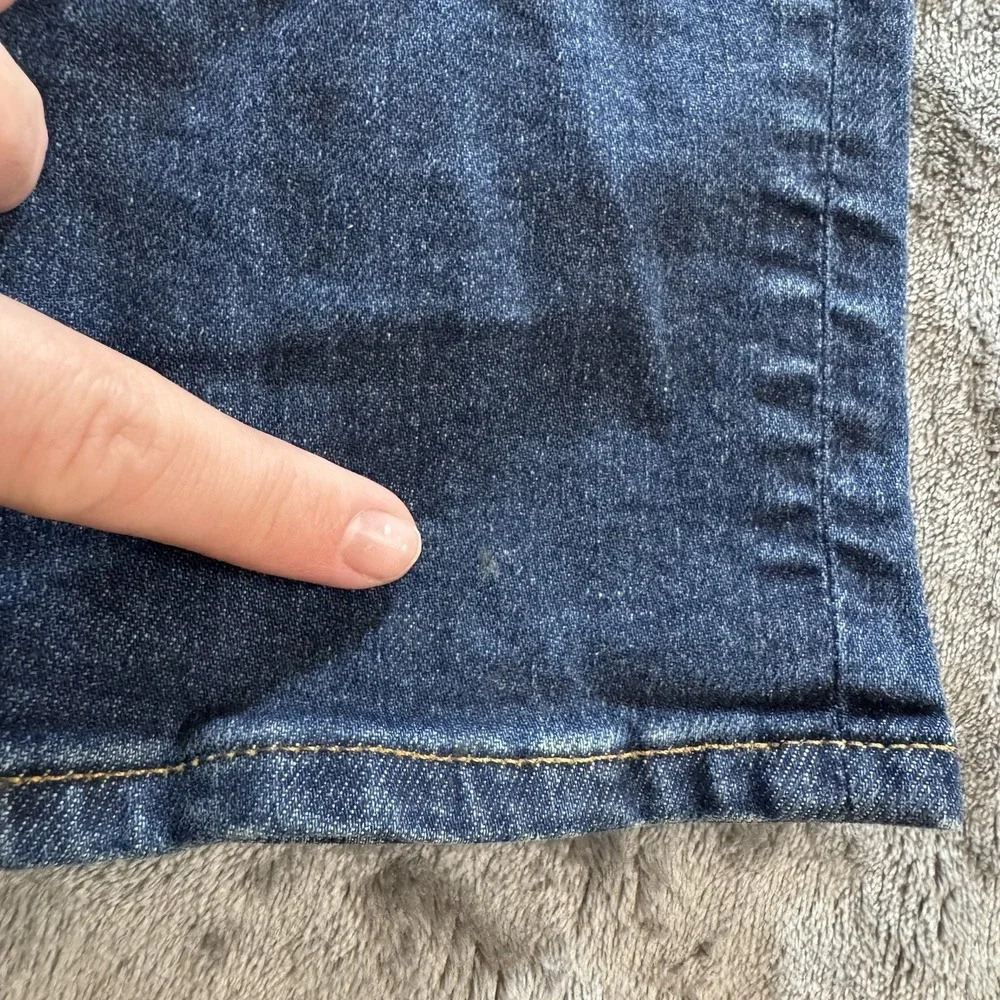 American Eagle AirFlex + Jeans Mens Size 36x30 Blue Slim Straight Stretch Faded‎